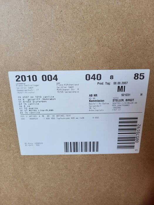Bucătărie completă cu electrocasnice încorporate Siemens & AEG – 310 x 280 cm