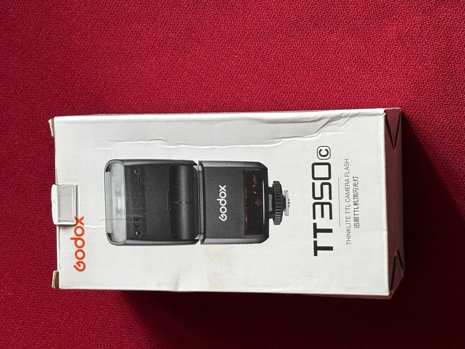 Vand blitz  Godox TT350 pentru aparate  canon si Fuji