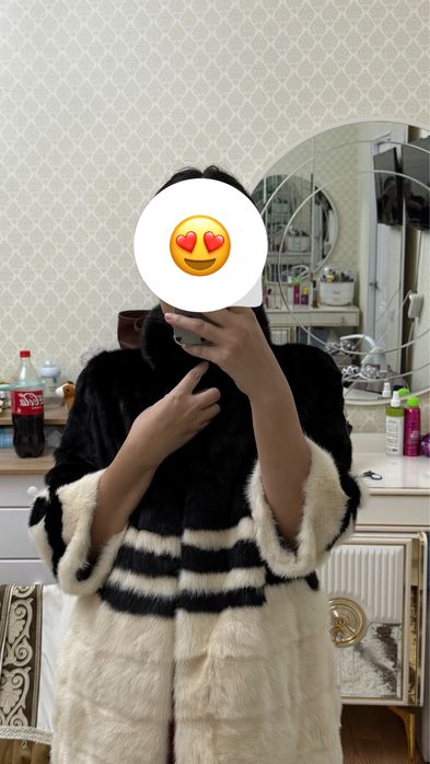 Модная норковая шуба