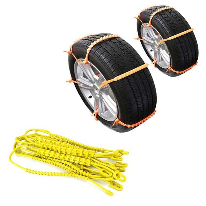 Висококачествени Пластмасови Вериги За Сняг, 10 бр, от 14" до 19"