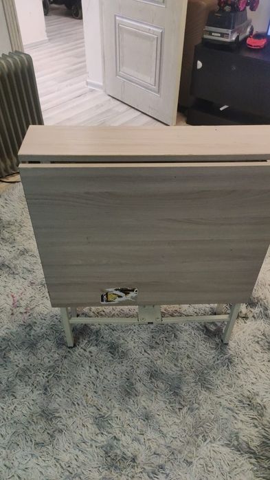 Раскладной стол ножки железные