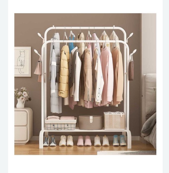 Продам вещалку рейл для одежды, 2 штуки.