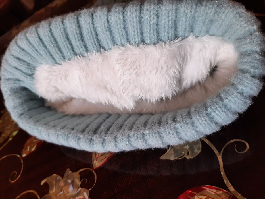 Шапка женская новая! Утеплённая!