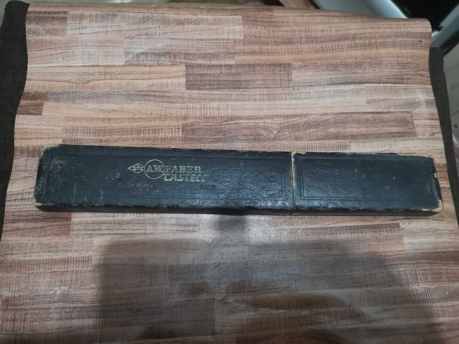 Rigla de calcul Faber Castell 1/87 veche, vintage