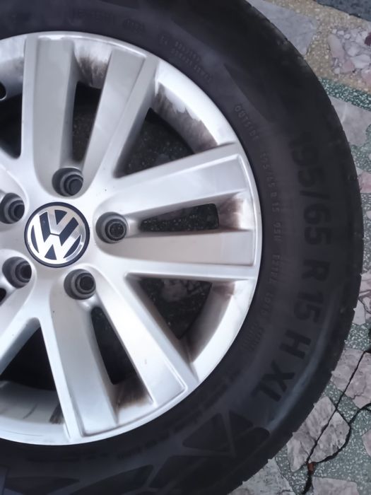 Джанти с гуми за VW 5х112 15 цола