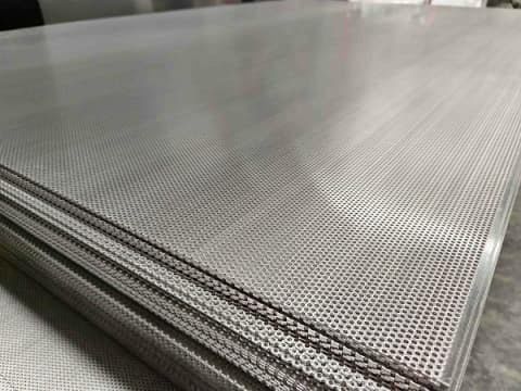 Tabla Perforata din oțel sau inox! De orice dimensiune!