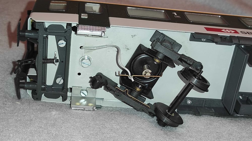 vagon vagoane pt trenulet electric W. HERMANN  - SPUR O