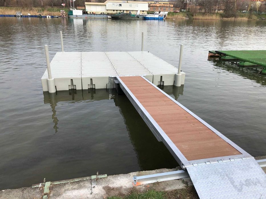 Ponton acostare barca, jet, caiace sectiune 2,35 m x 1,55 m x 0,25m