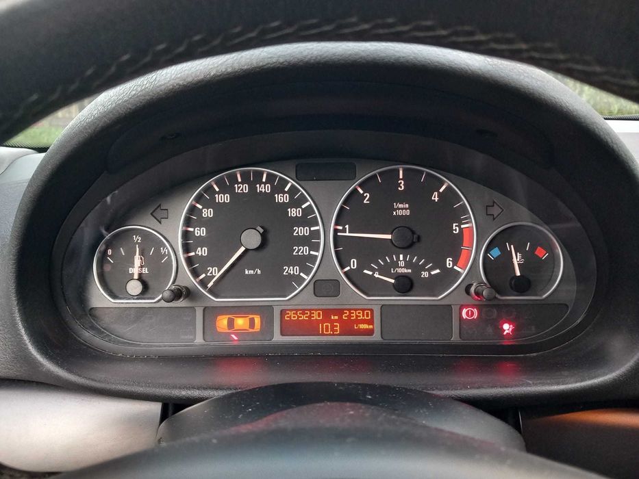 Bmw 320d , E46 , touring , 2,0 diesel , 150cp , cutie manuala in 6 trepte din 2005 , cu 265000 km