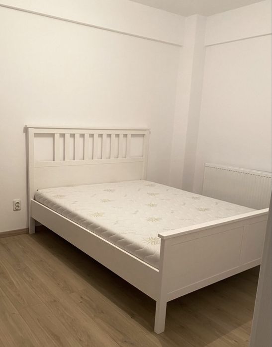 Cadru Pat Ikea Hemnes 160x200 + 2 somiere 90x200 Luroy