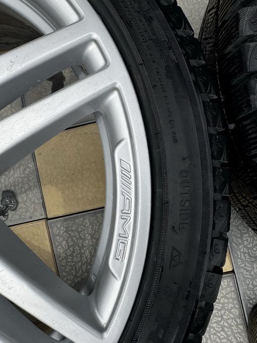 Мерседес AMG диски R18 с резиной
