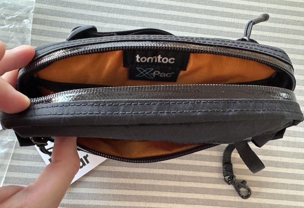 TomToc X-pac T35, Cordura, sling, borseta, crossbody, impermeabila