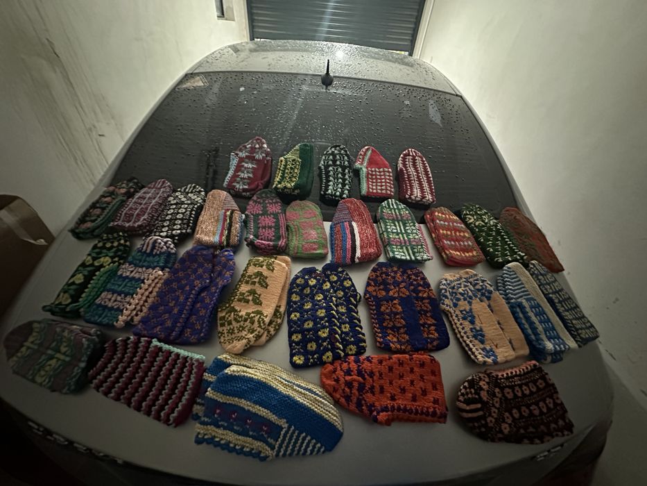 Дамски терлици от естествена вълна