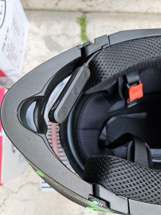 Casca moto atv motocros scuter full face ochelari bluetooth xl