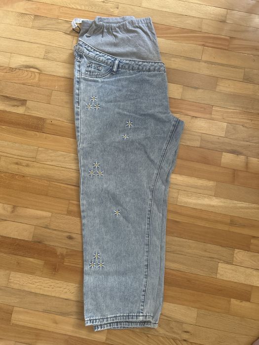 2бр. Дънки за бременни h&m и shein