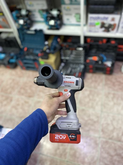 Шуруповерт ледобур, Краун, Crown