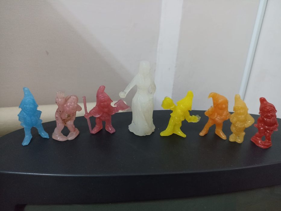 Lot figurine românești Alba ca zăpadă și cei 7 pitici