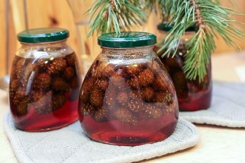 Сосновые шишки настойка