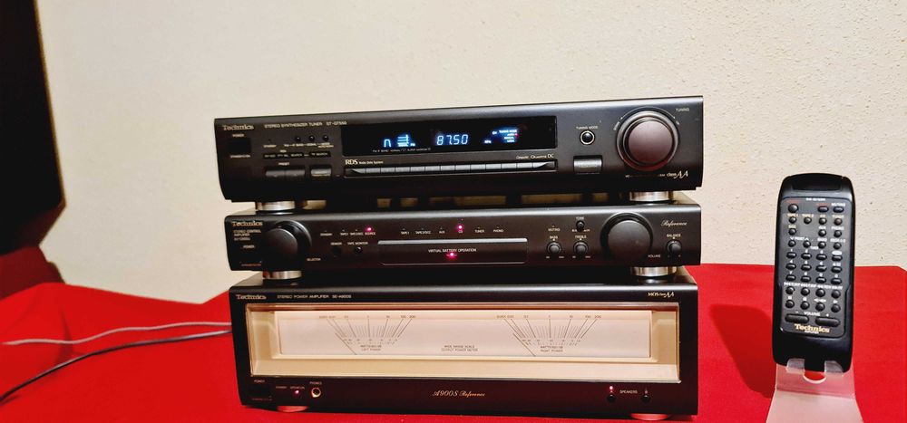 Technics SE A 900 S+ Preamp SU C 800 U Tuner ST GT 550