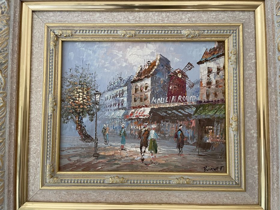 Френска Картина Мулен Руж