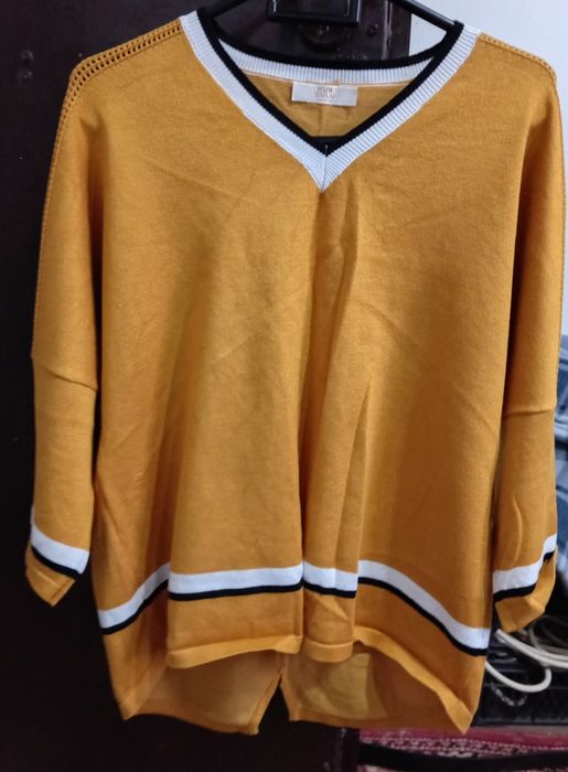 Оранжевое кофта, таза