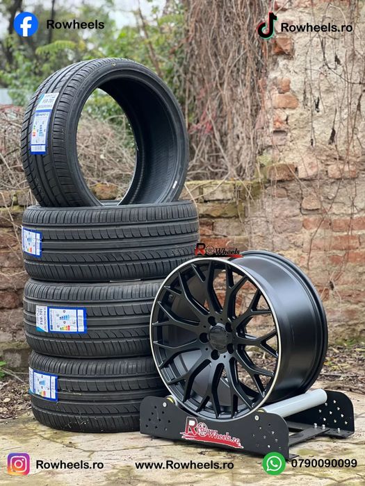 Jante Roti Mercedes19 R19 AMG W222 W221 W212 W204 W205 W213 W212 W223 Roti Mercedes Benz cu anvelope vara/iarna inclus recomandate Mercedes