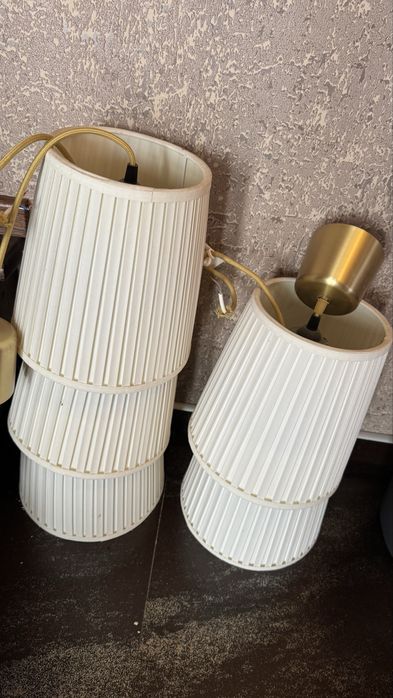 Vand 5 abajur lustra cu tot cu cablu pret pt toate 5