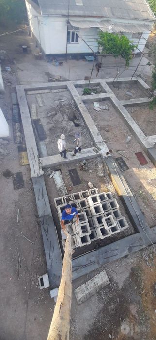 Toshkent viloyati bo‘ylab podushka, fundament, styajka, zabor quyish i