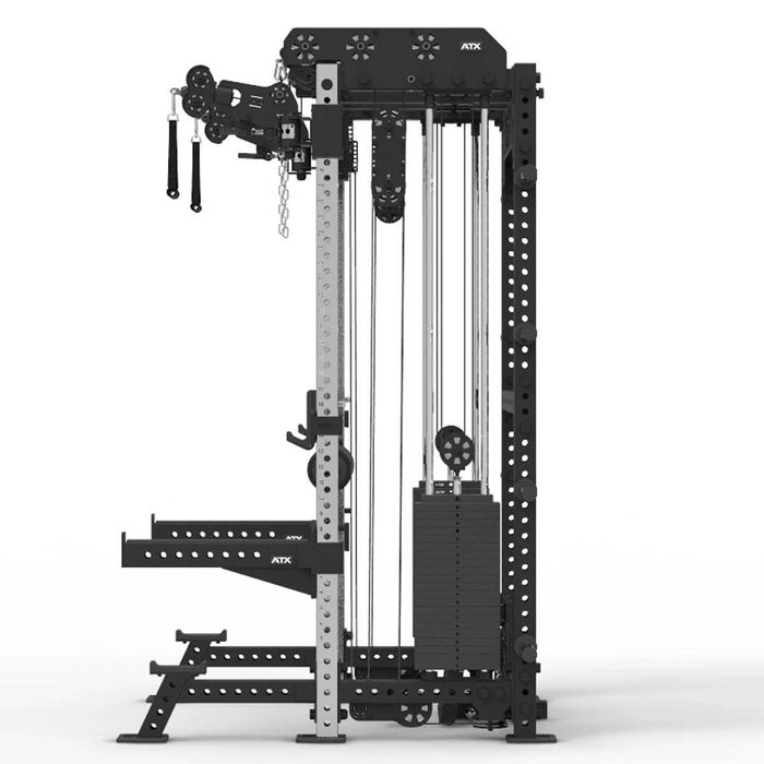 Half Rack Фитнес Станция 2 х 110 кг / Кросоувър / Скрипец