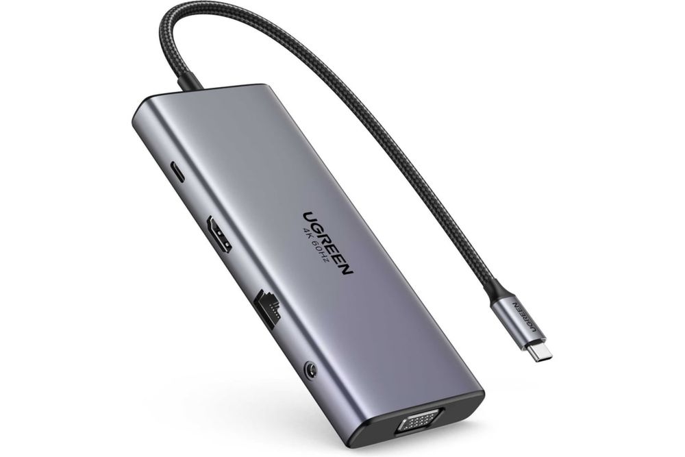 UGREEN   Мультифункциональный хаб  CM639 11 в 1