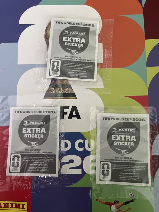 Продавам/разменям стикери и EXTRA STICKER-и от световното 2026