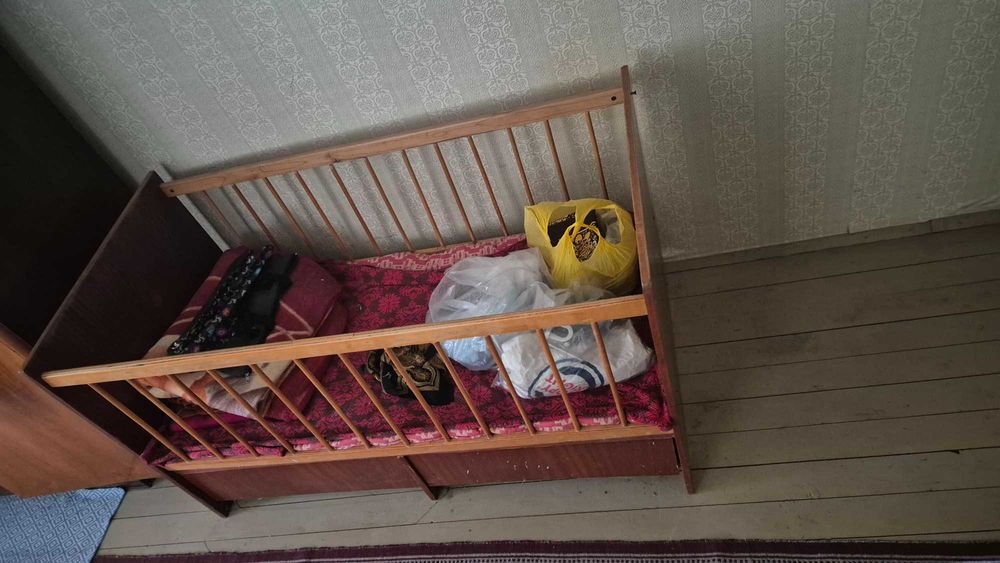 Детско дървено легло / кошара