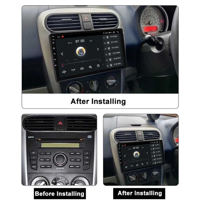 Navigatie Suzuki Splash Ritz 2007-2014, 4GB RAM/64GB ROM, Android 14