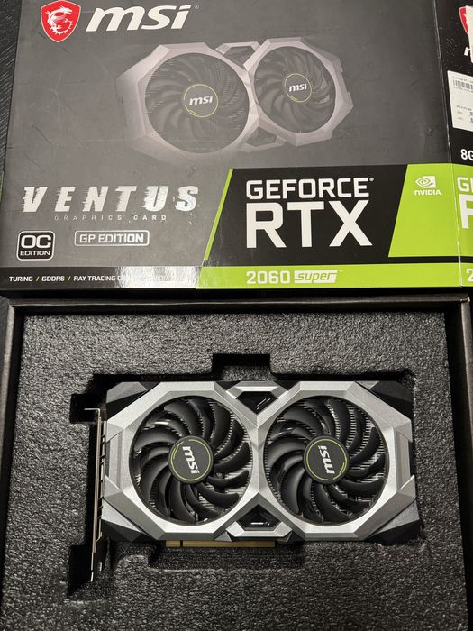 Видеокарта MSI RTX 2060 super 8GB