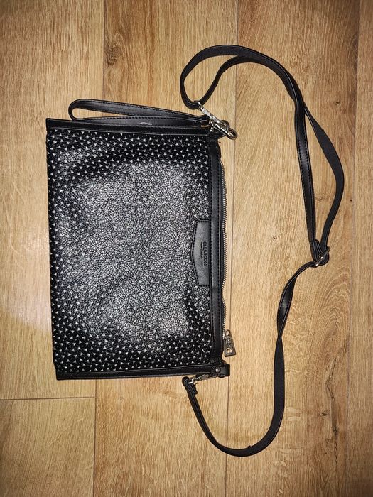 Geanta plic Ella Icon Italia negru nou