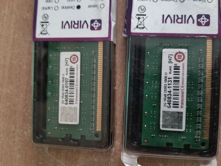 Продам ОЗУ DDR3 2gb каждая