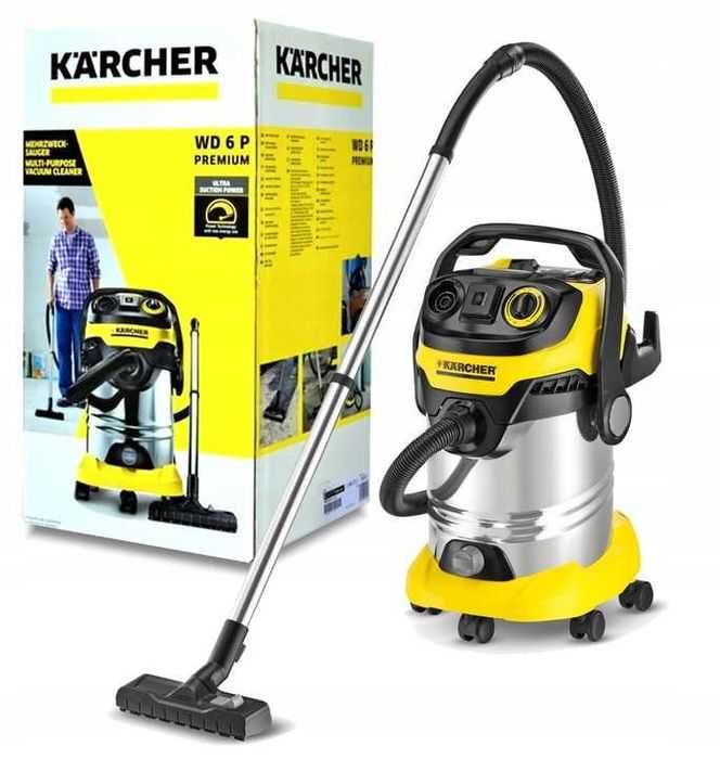 Пылесос Karcher WD6 PS/ V30/6/22T/Сухая и влажная/объем 30 литровой