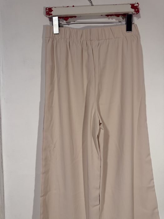 Pantaloni de birou, superbi, eleganți, largi, bej, Petite M