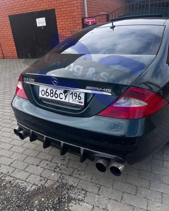 Пороги Бампер Губа Диффузор Мерседес w219