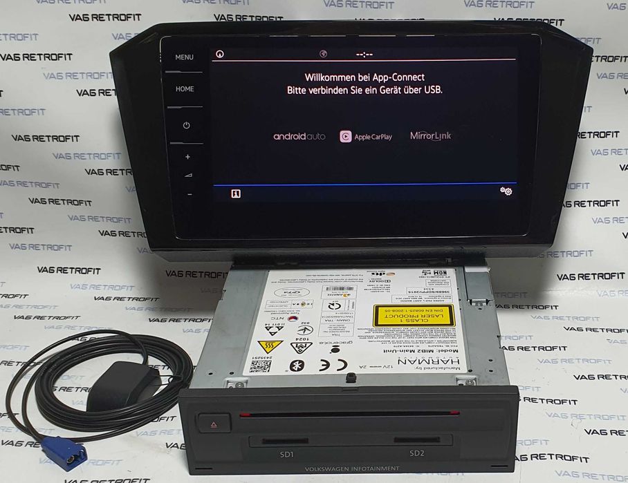 Navigatie VW Mib 2.5 Ecran 9.2 Inch Passat B8 Tiguan Golf 7 Arteon