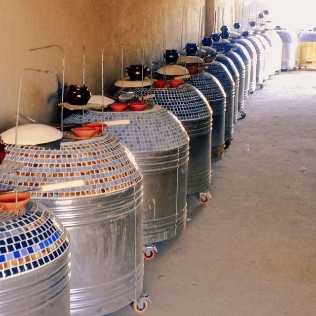 Sifatli materialdan qilingan shoshiling tandirlar cheklangan