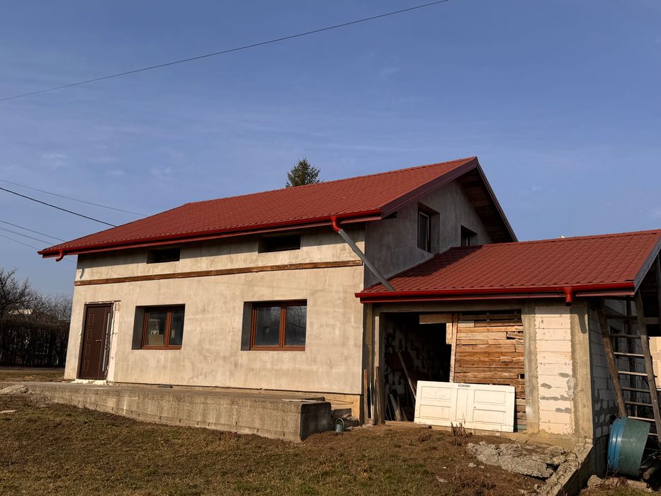 Casă nouă cu mansardă zona electrocontact Botoşani