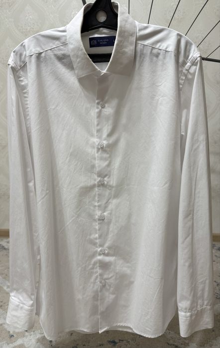 мужская белая рубашка