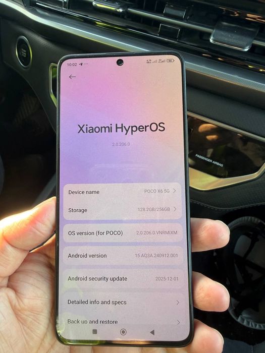 Xiaomi Poco X6 5g бир кул ишлаган