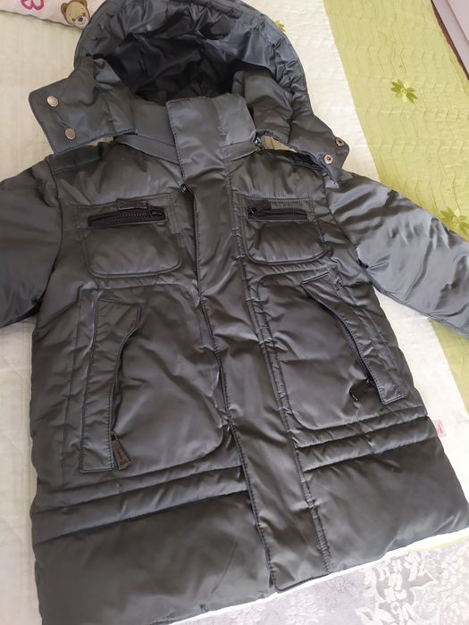 Пуховик зимний мальчиковый