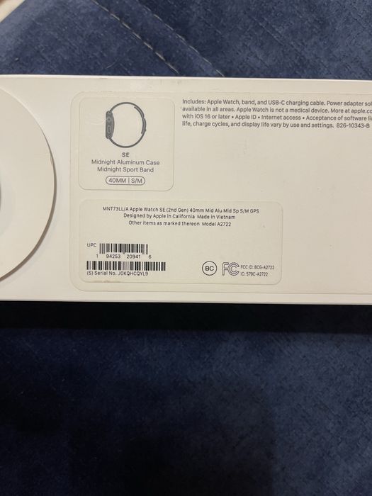Продам Apple watch SE gen2 2022