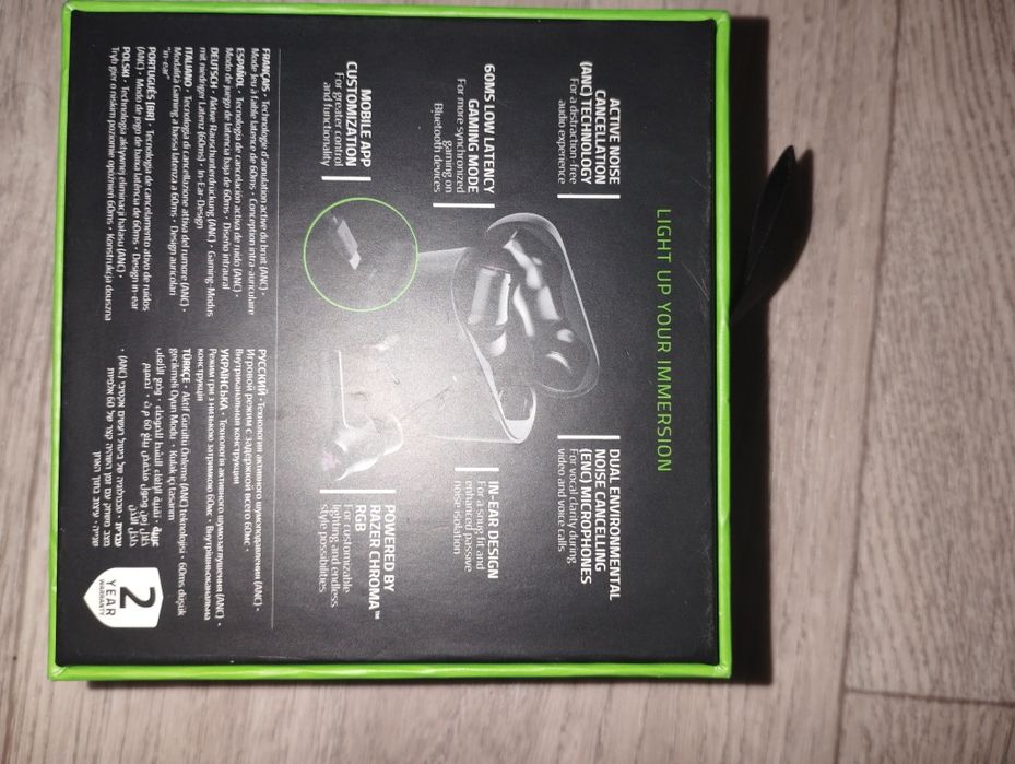 Наушники Razer Hammerhead