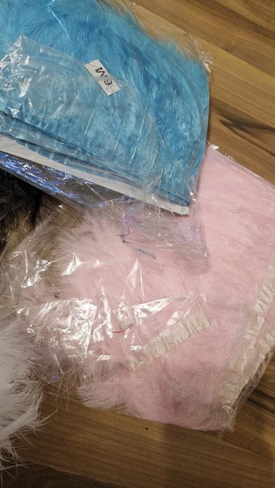 Естествени пера 4 цвята