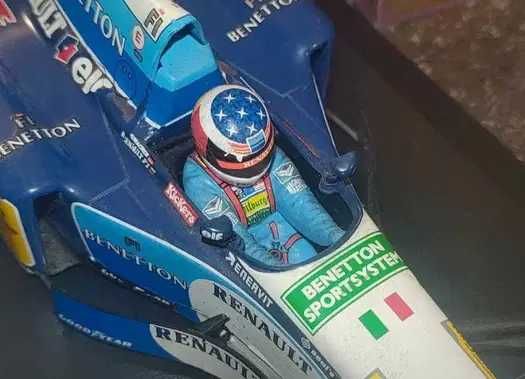 1:18 1995 Benetton Michael Schumacher Formula 1 macheta F1 Minichamps