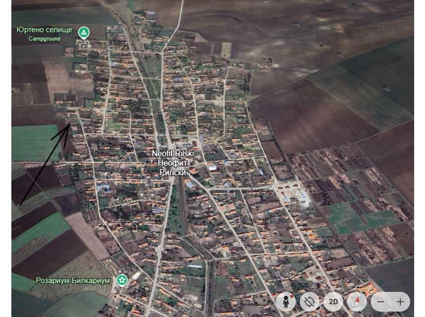 Продава се Парцел в с. Неофит Рилски, Област Варна - 2446 кв.м за 45 €/кв.м - Снимка #2